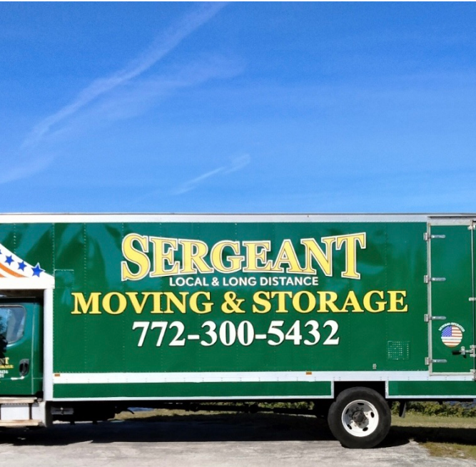 Sergeant Moving and Storage truck