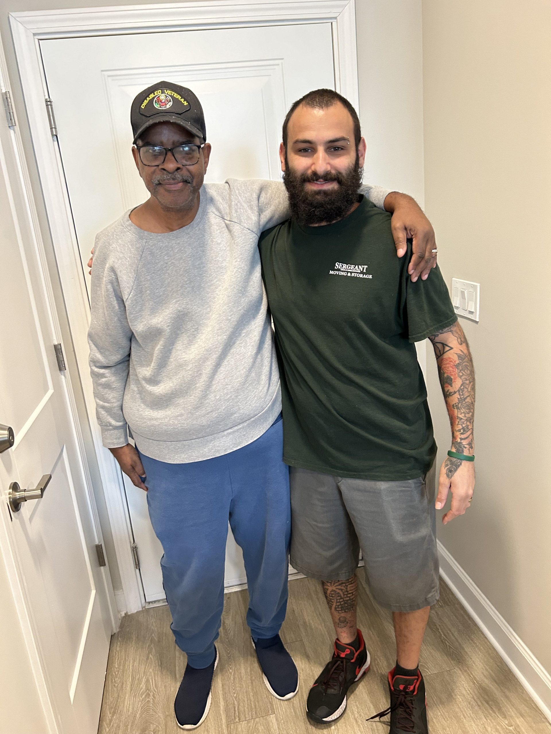 Kennedy Scott and Mike from Sergeant Moving and Storage